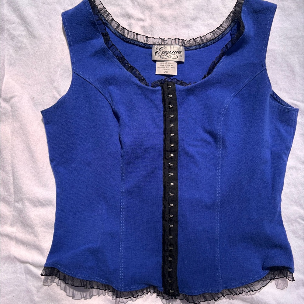 Vintage Eugenia Corset Top –Size L 💙